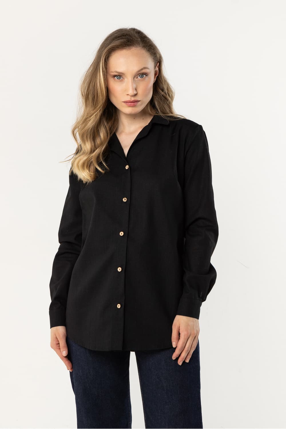 Camicia a manica lunga model 225316 awama