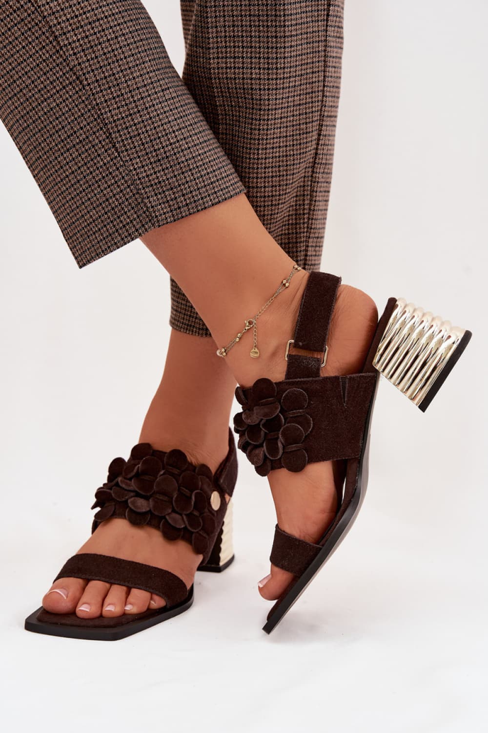 Sandali con tacco model 225347 Step in style