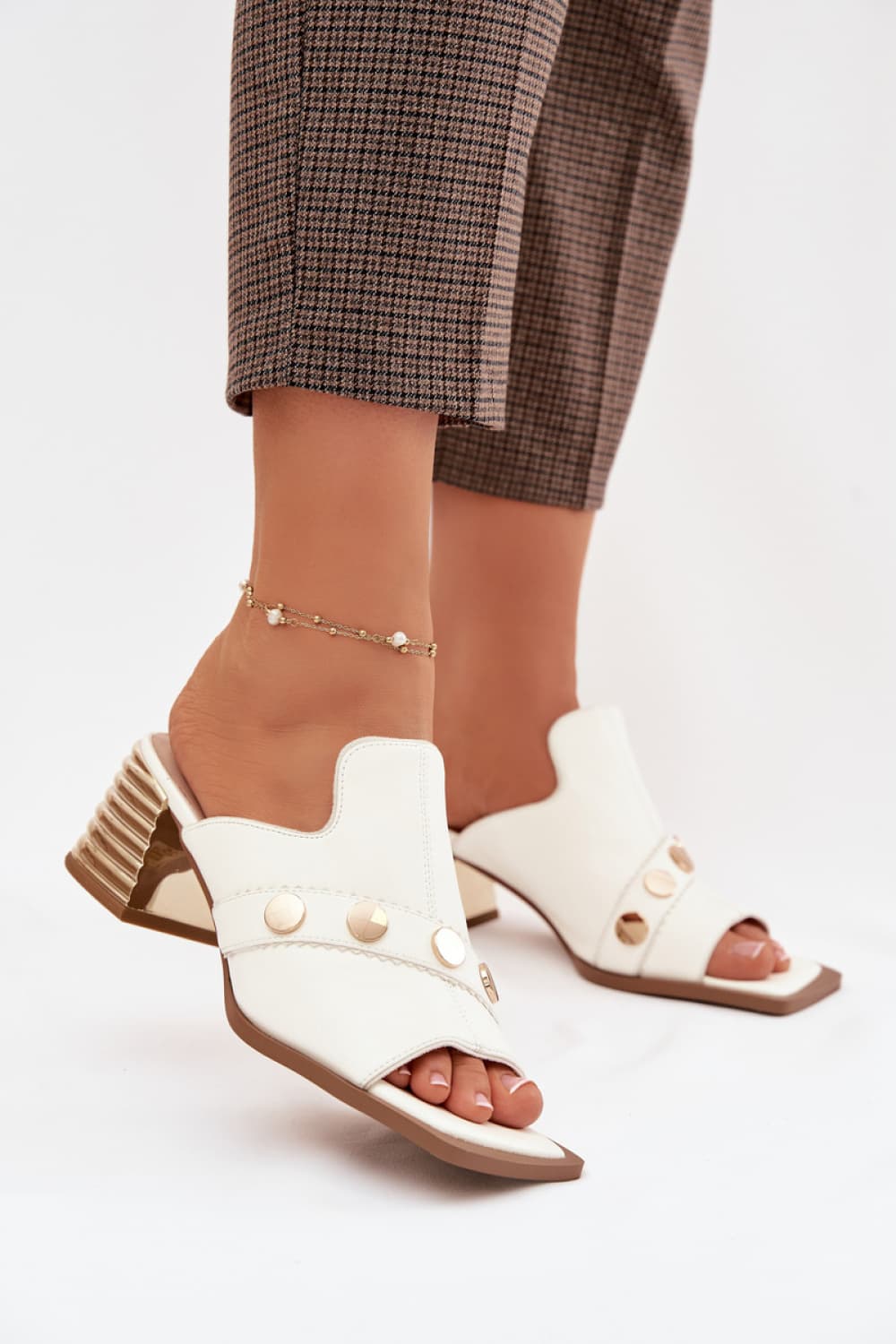 Zoccoli con tacco model 225351 Step in style