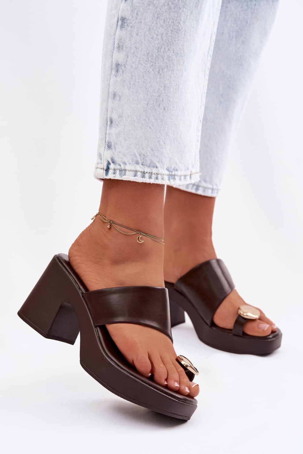 Zoccoli con tacco model 225376 Step in style