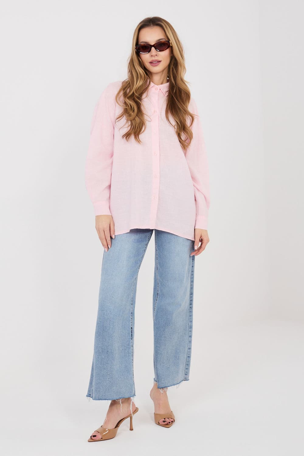 Camicia a manica lunga  model 225514 Italy Moda - Miniatura 2