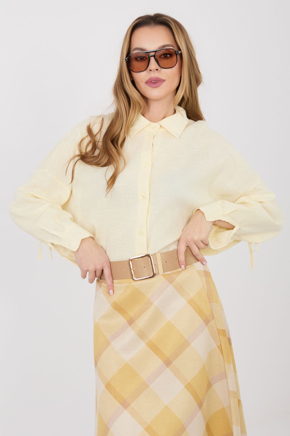 Camicia a manica lunga  model 225515 Italy Moda - Miniatura 2