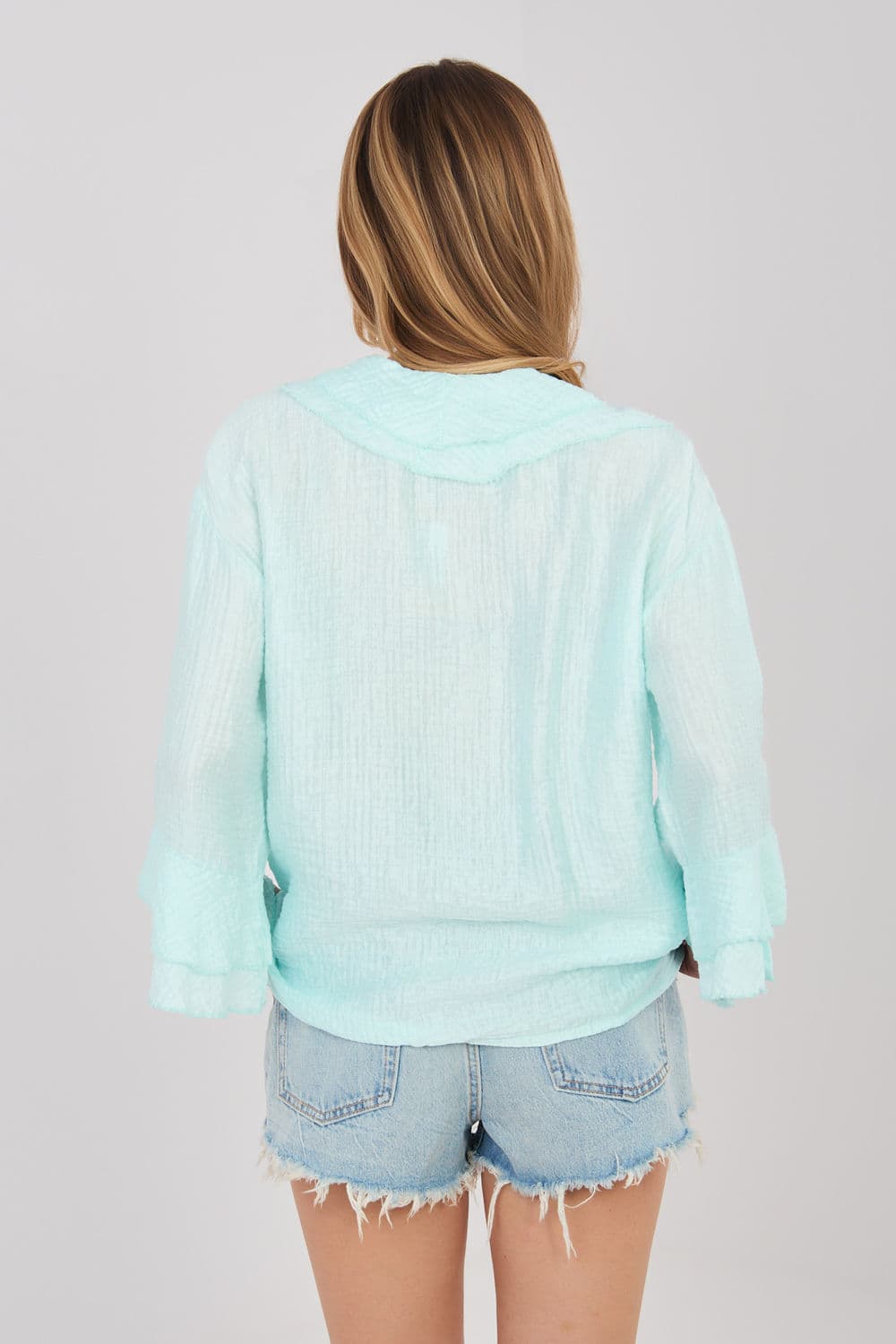 Camicia a manica lunga  model 225517 Italy Moda - Miniatura 3