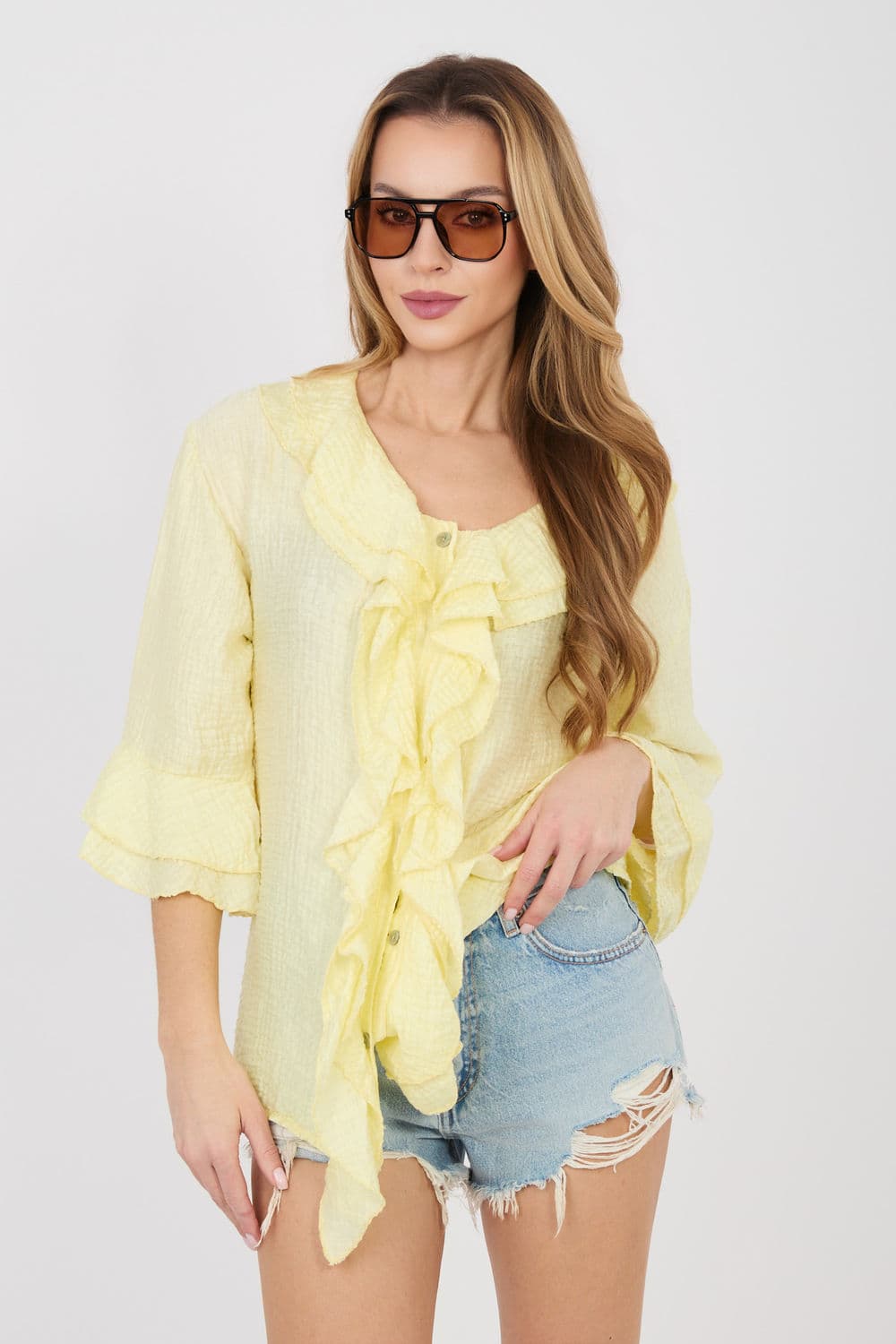 Camicia a manica lunga  model 225520 Italy Moda