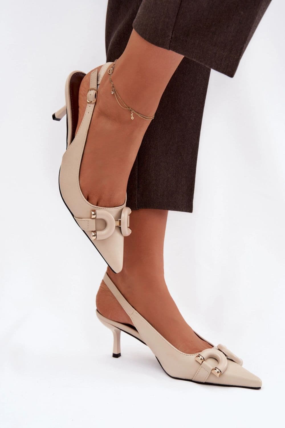 Sandali con tacco model 225957 Step in style - Miniatura 2