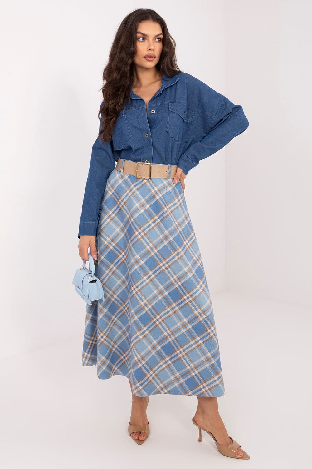Gonna lunga model 226010 Italy Moda