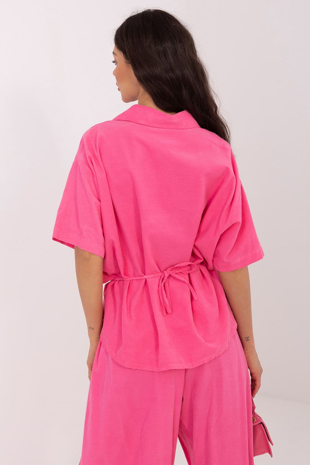 Camicia a manica corta model 226018 Italy Moda - Miniatura 2