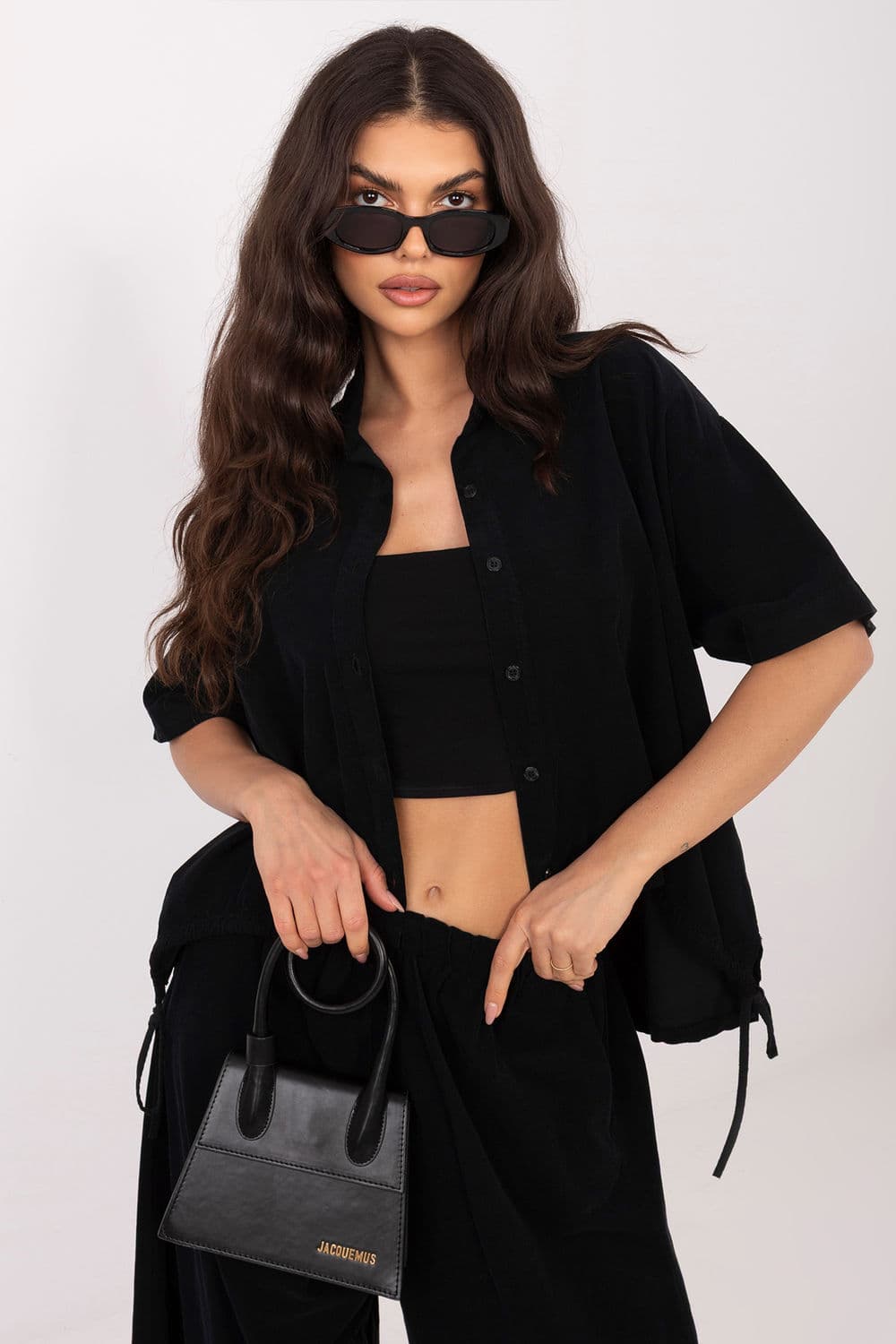 Camicia a manica corta model 226020 Italy Moda