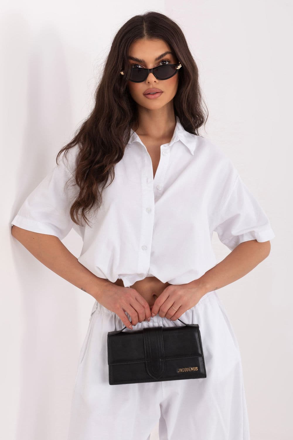 Camicia a manica corta model 226021 Italy Moda