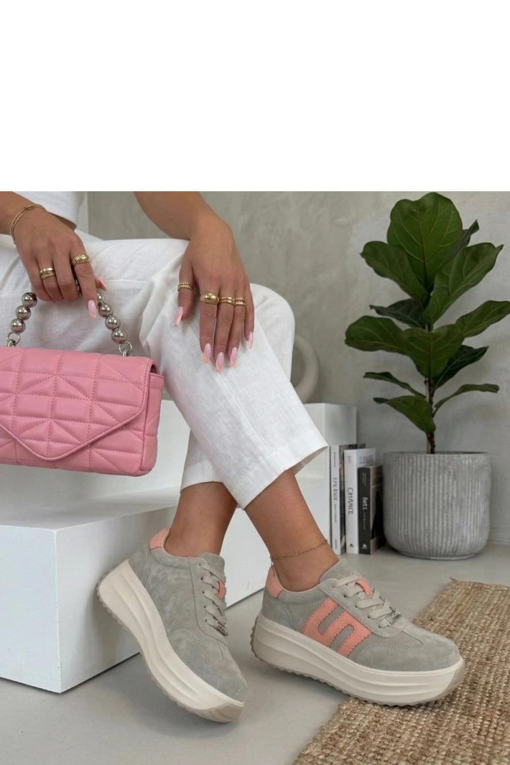 Scarpe sportive con piattaforma model 226030 Solea