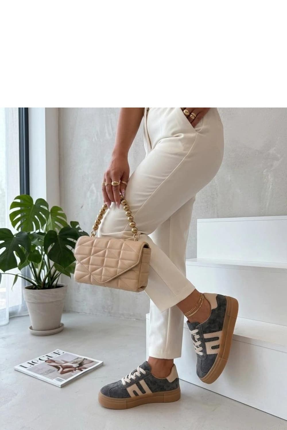 Scarpe sportive con piattaforma model 226032 Solea