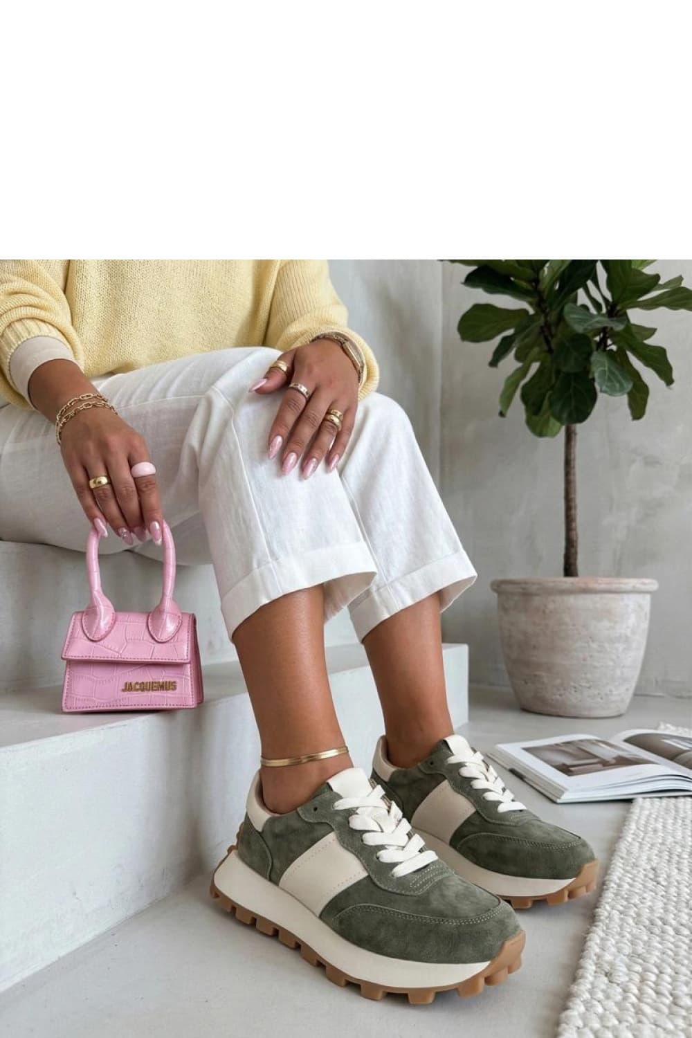 Scarpe sportive con piattaforma model 226039 Solea