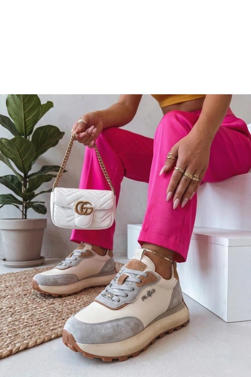 Scarpe sportive con piattaforma model 226041 Solea