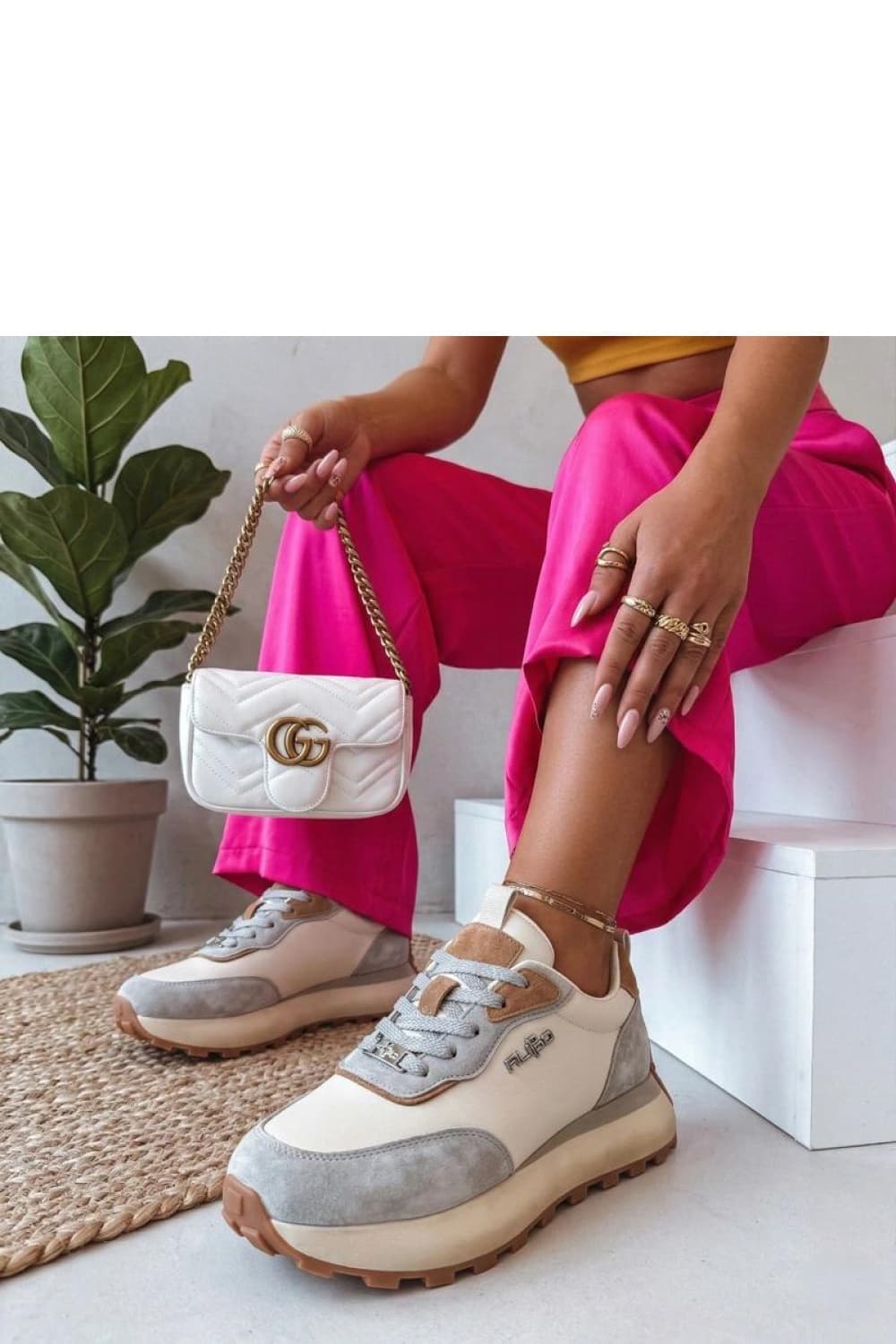 Scarpe sportive con piattaforma model 226041 Solea - Miniatura 4
