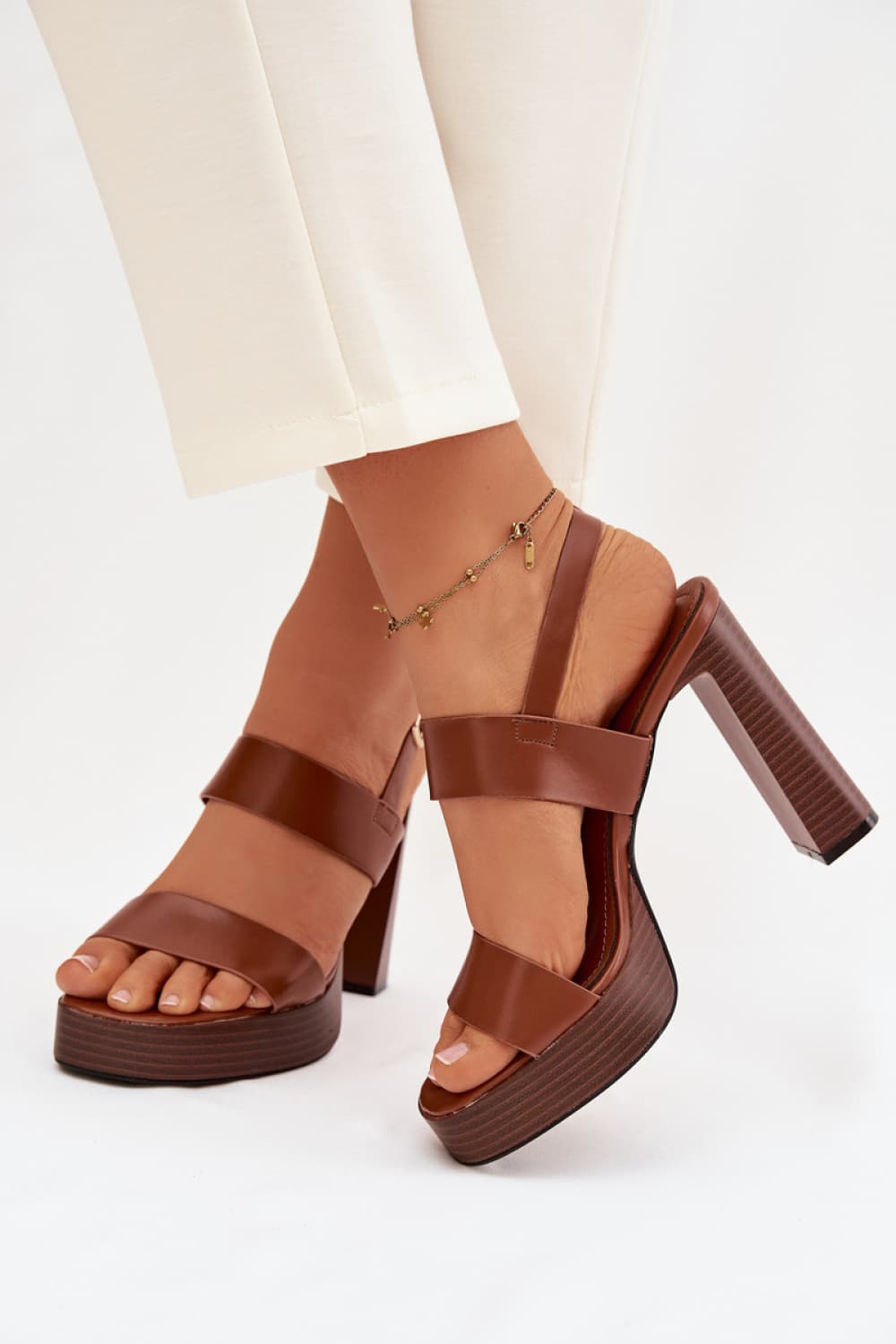Sandali con tacco model 226114 Step in style - Miniatura 3