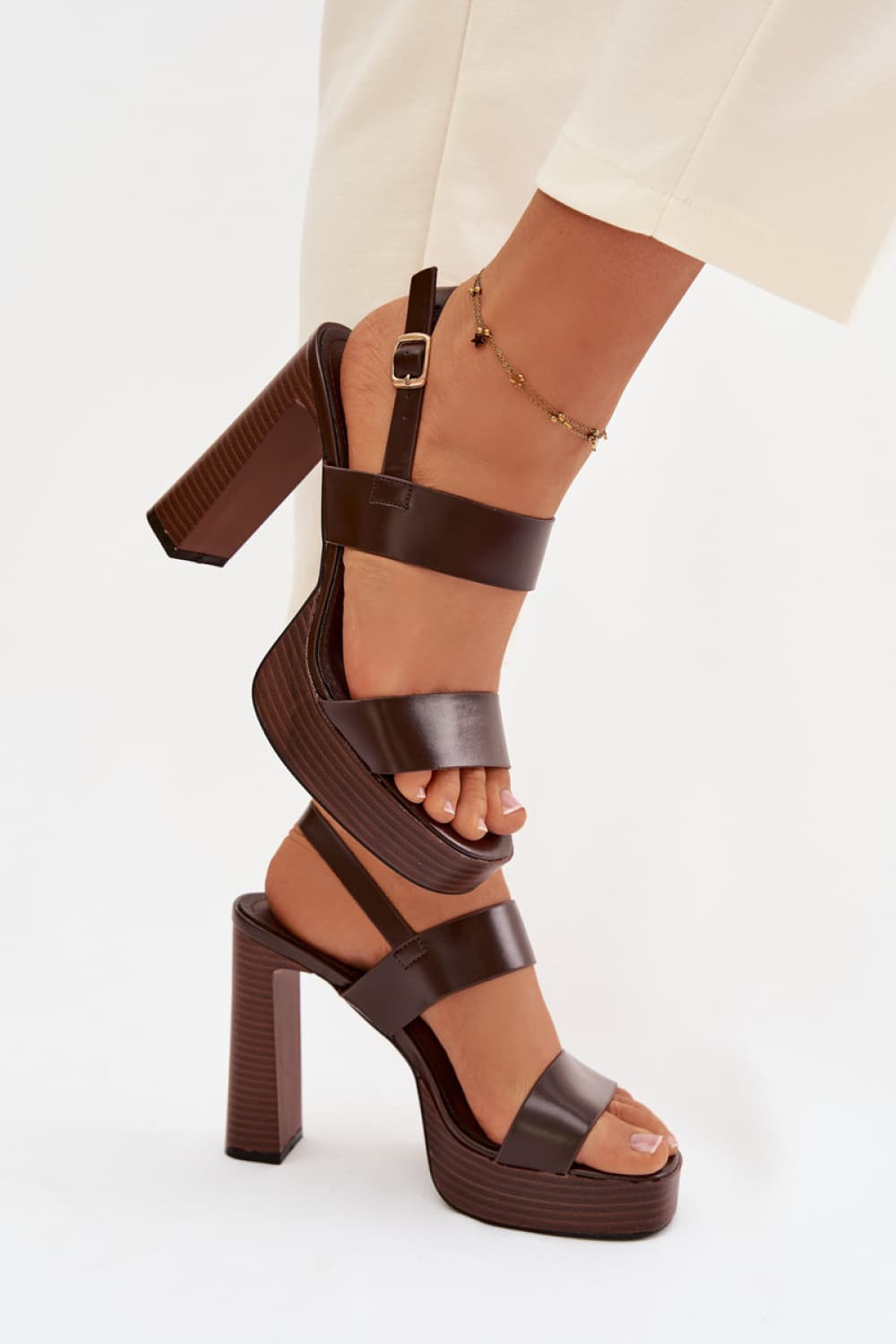 Sandali con tacco model 226115 Step in style - Miniatura 3