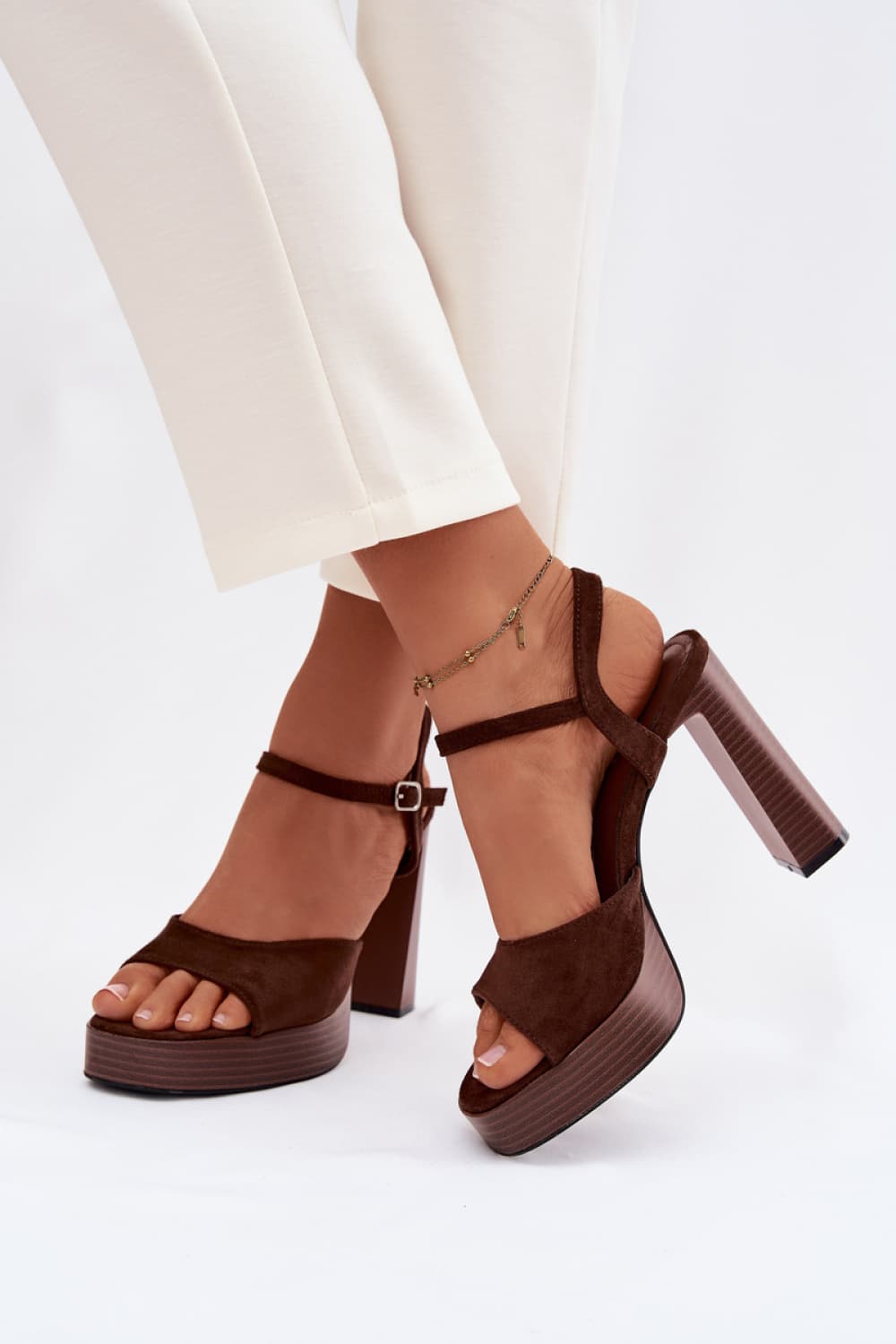Sandali con tacco model 226119 Step in style - Miniatura 3