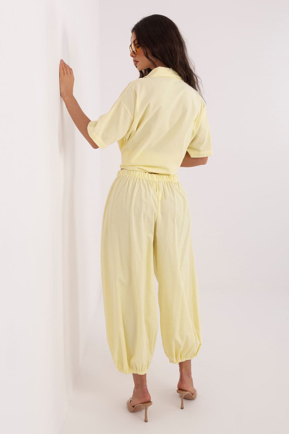 Pantaloni in velluto model 226226 Italy Moda - Miniatura 3