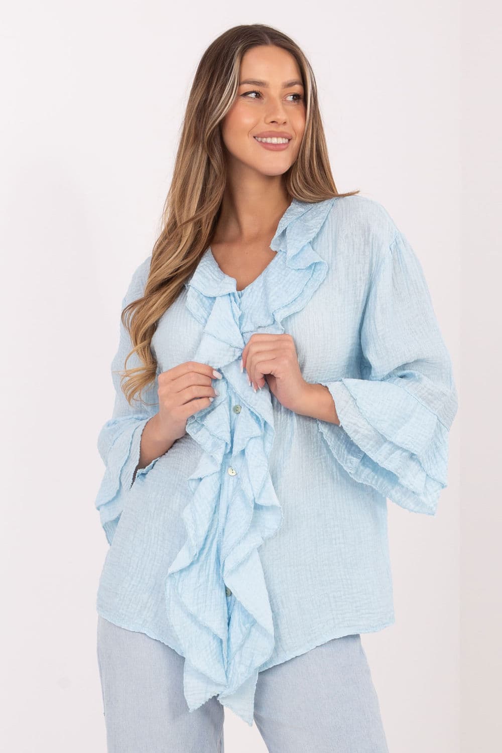 Camicia a manica lunga  model 226239 Italy Moda