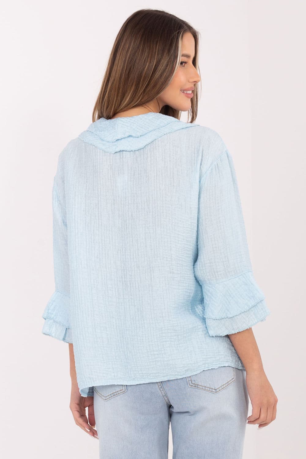 Camicia a manica lunga  model 226239 Italy Moda - Miniatura 3