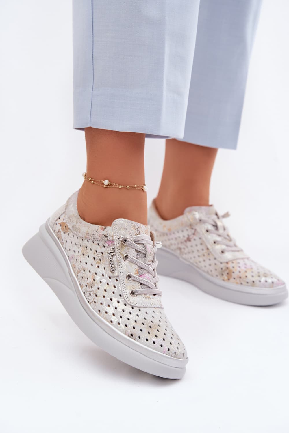 Scarpe con plateau model 226323 Step in style