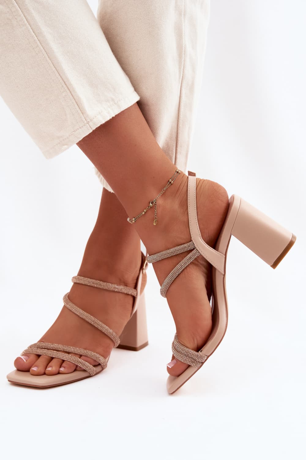 Sandali con tacco model 226326 Step in style - Miniatura 3
