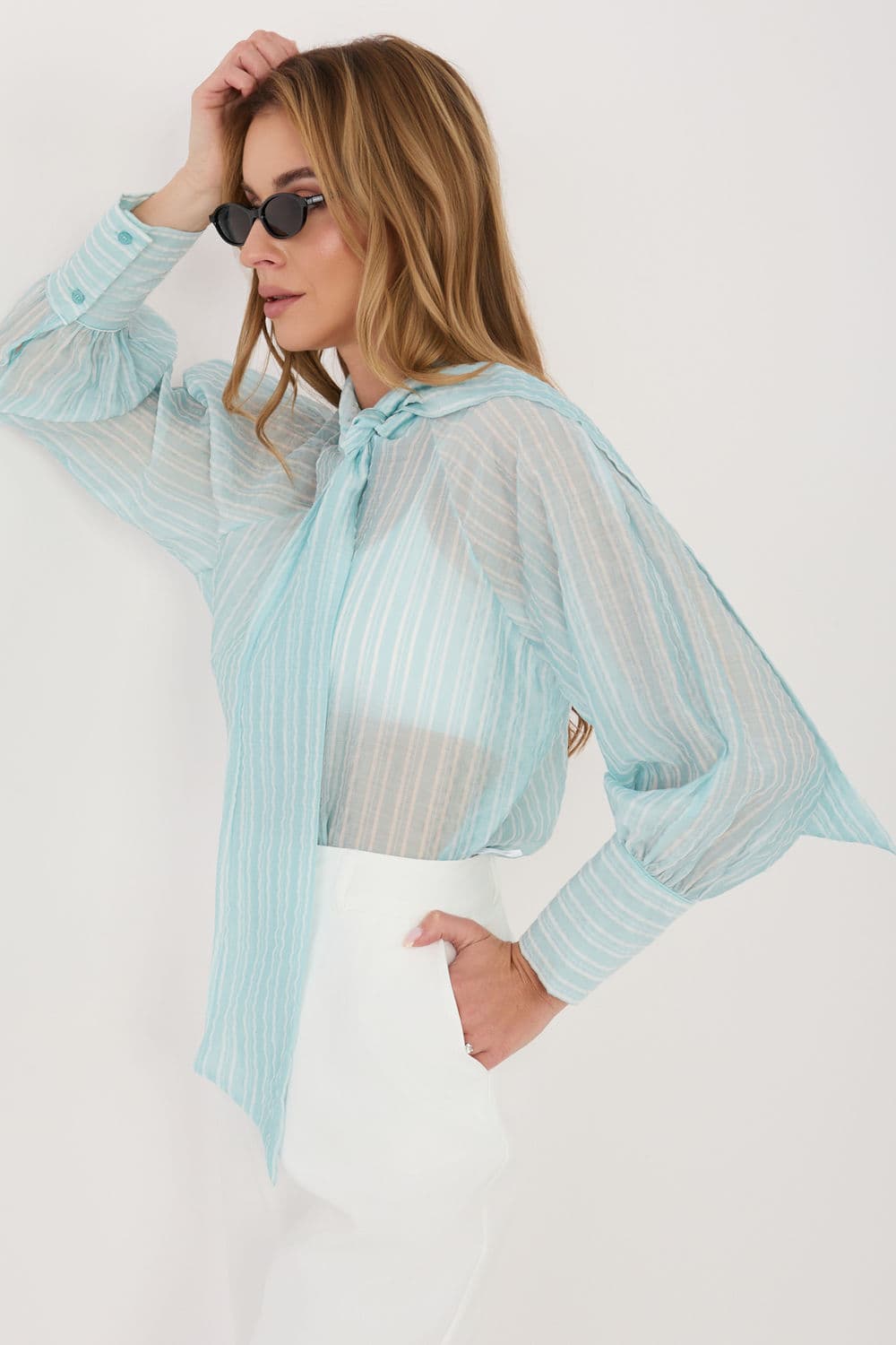 Camicia a manica lunga  model 226443 Italy Moda
