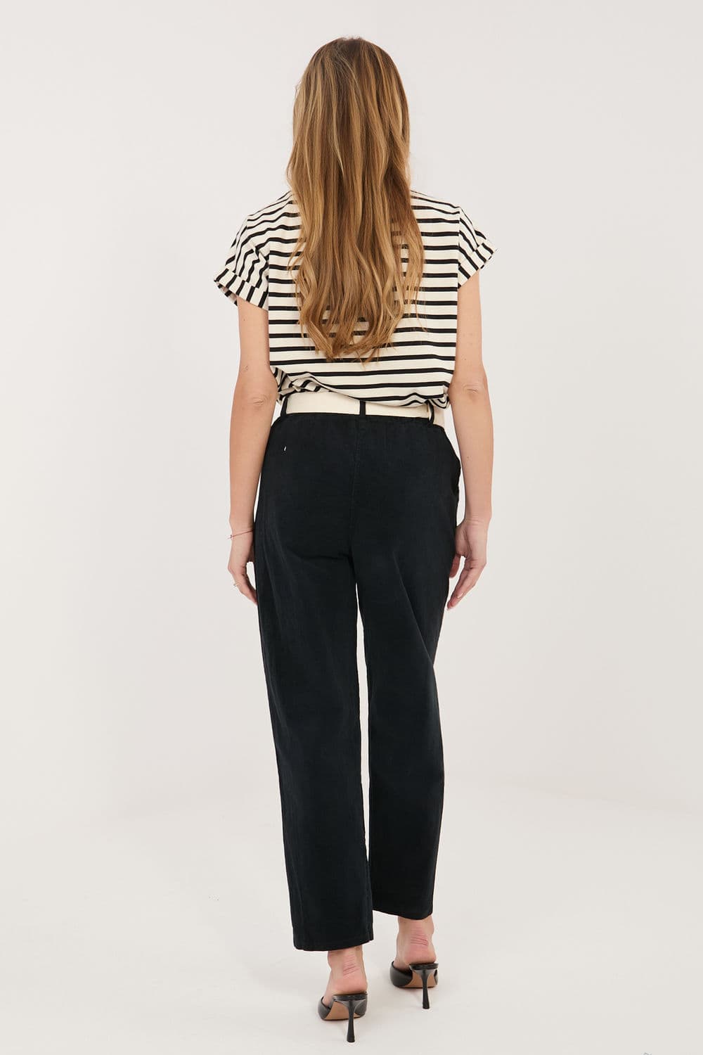 Pantaloni in velluto model 226456 Italy Moda - Miniatura 3