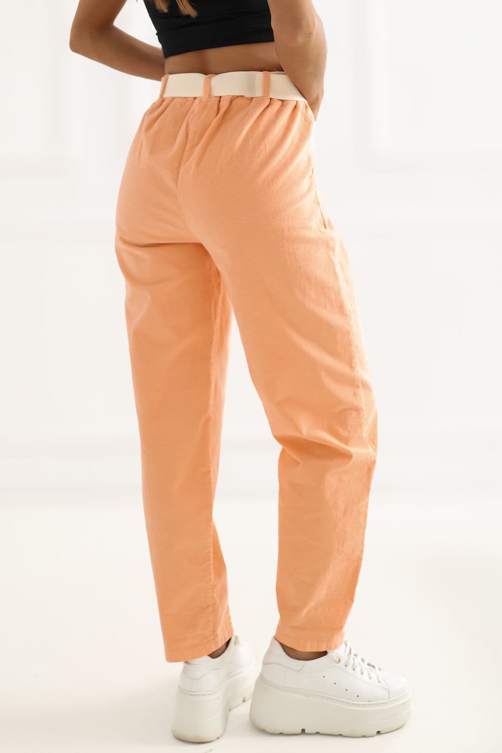 Pantaloni in velluto model 226458 Italy Moda - Miniatura 3