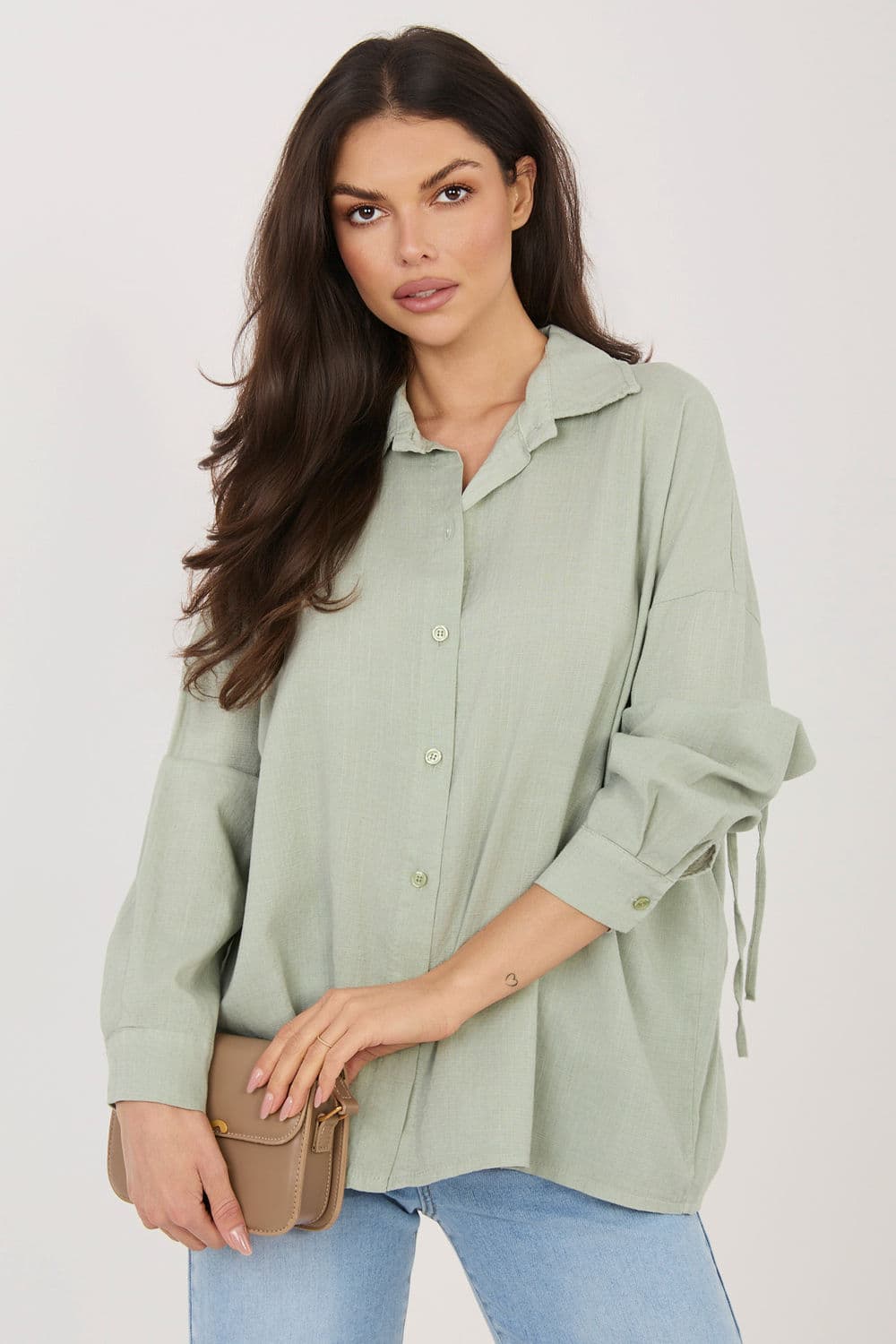 Camicia a manica lunga  model 226475 Italy Moda