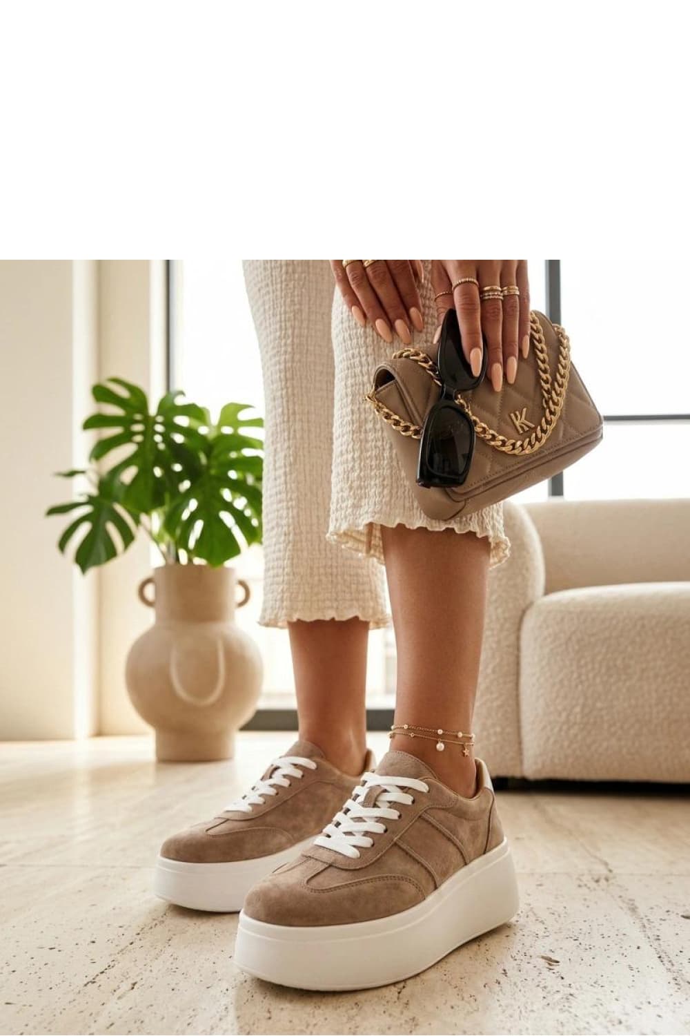 Scarpe sportive con piattaforma model 226587 Solea