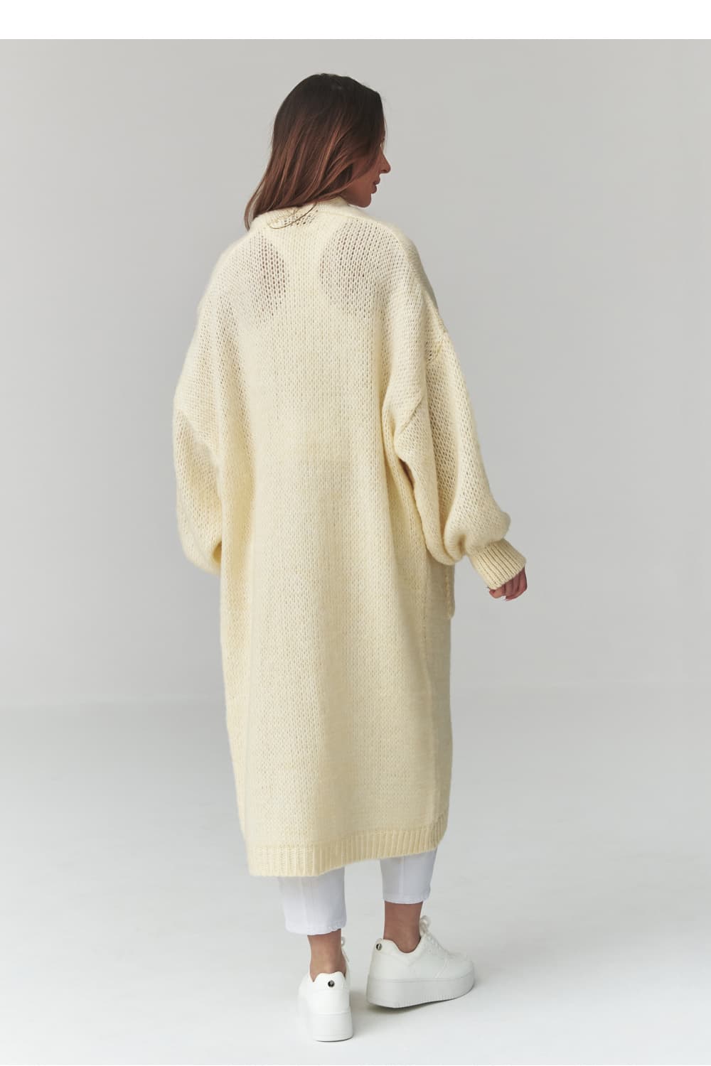 Cardigan model 226876 Makadamia - Miniatura 3