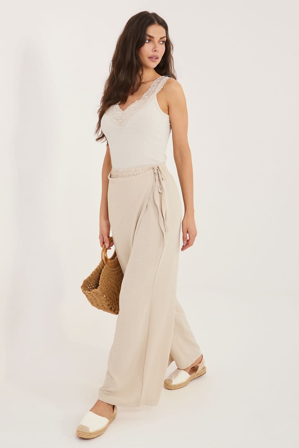 Pantaloni da donna model 227187 Factory Price - Miniatura 2