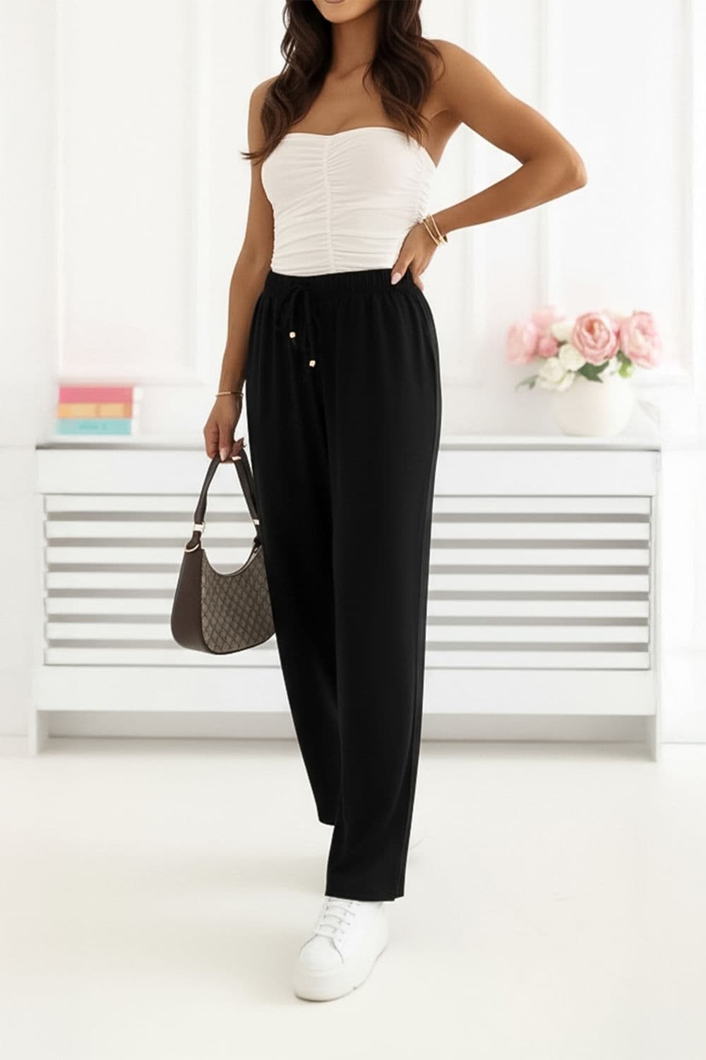 Pantaloni da donna model 227204 Factory Price - Miniatura 2