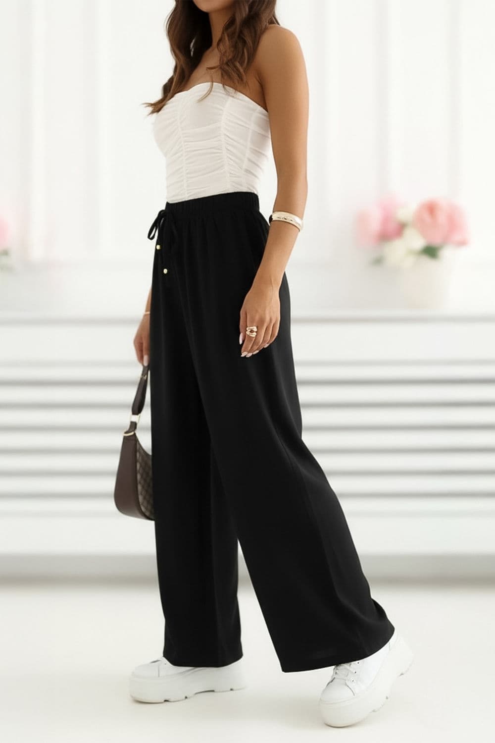Pantaloni da donna model 227204 Factory Price - Miniatura 4