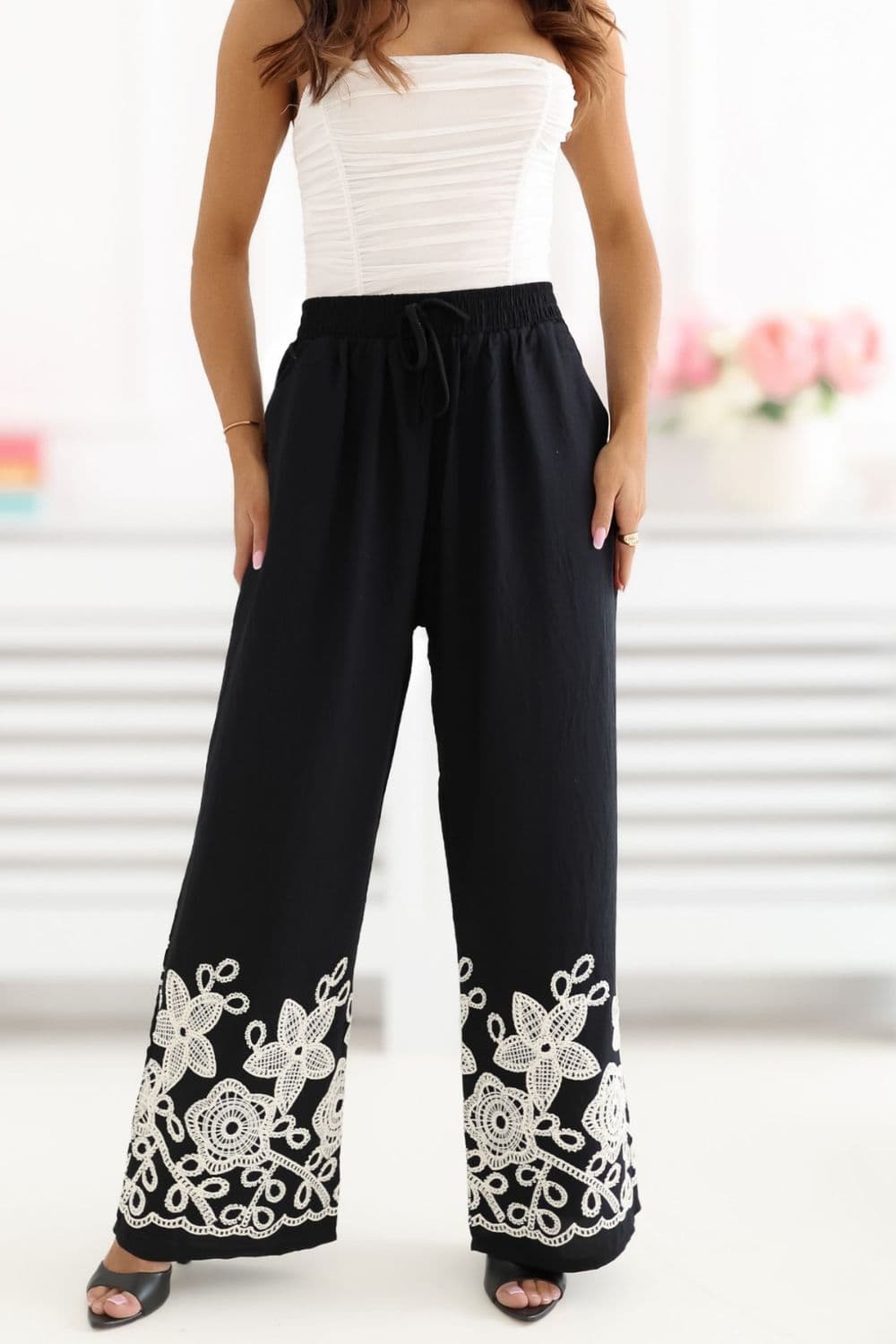Pantaloni da donna model 227189 Factory Price - Miniatura 5
