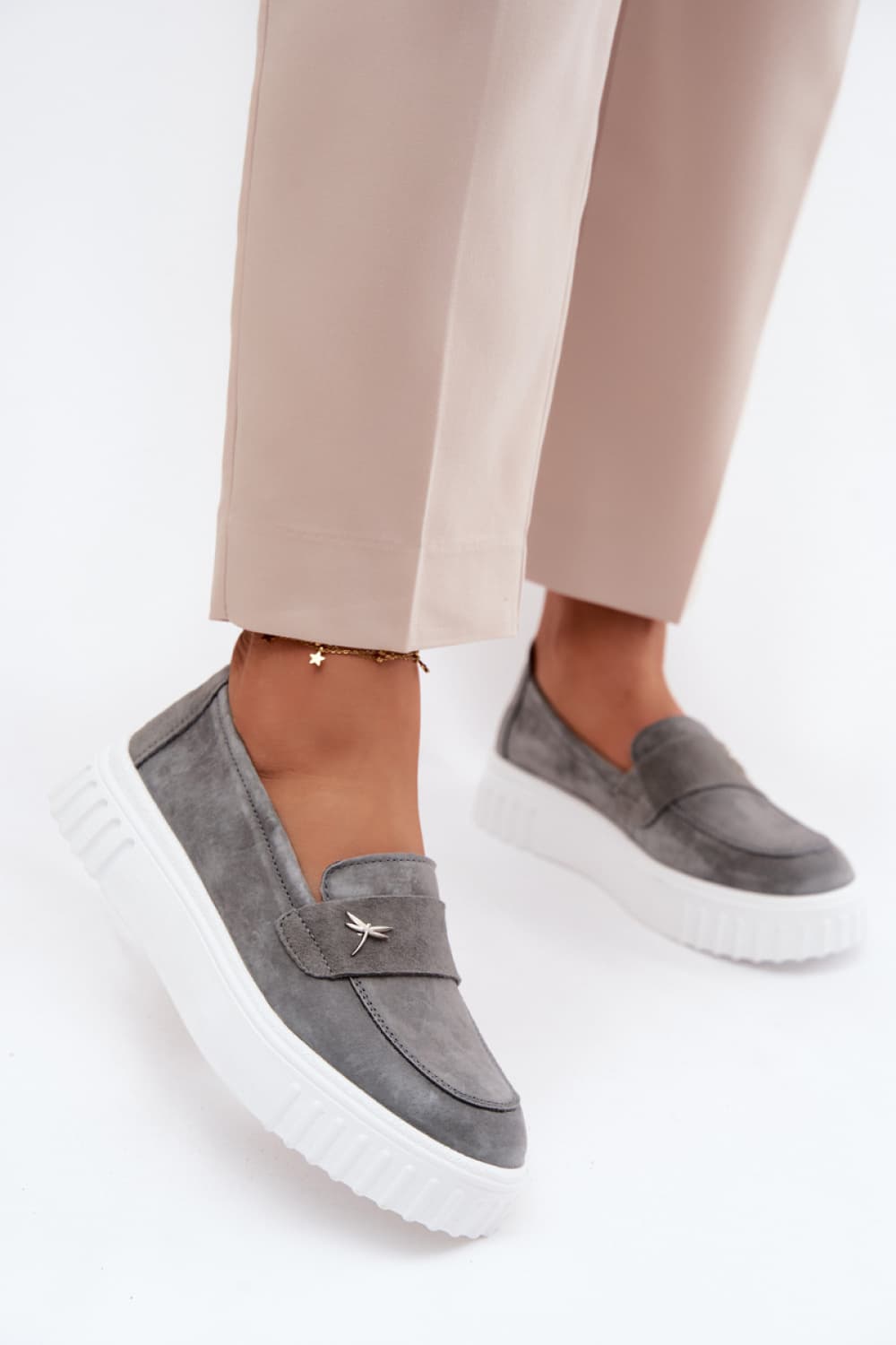 Scarpe con plateau model 227427 Step in style