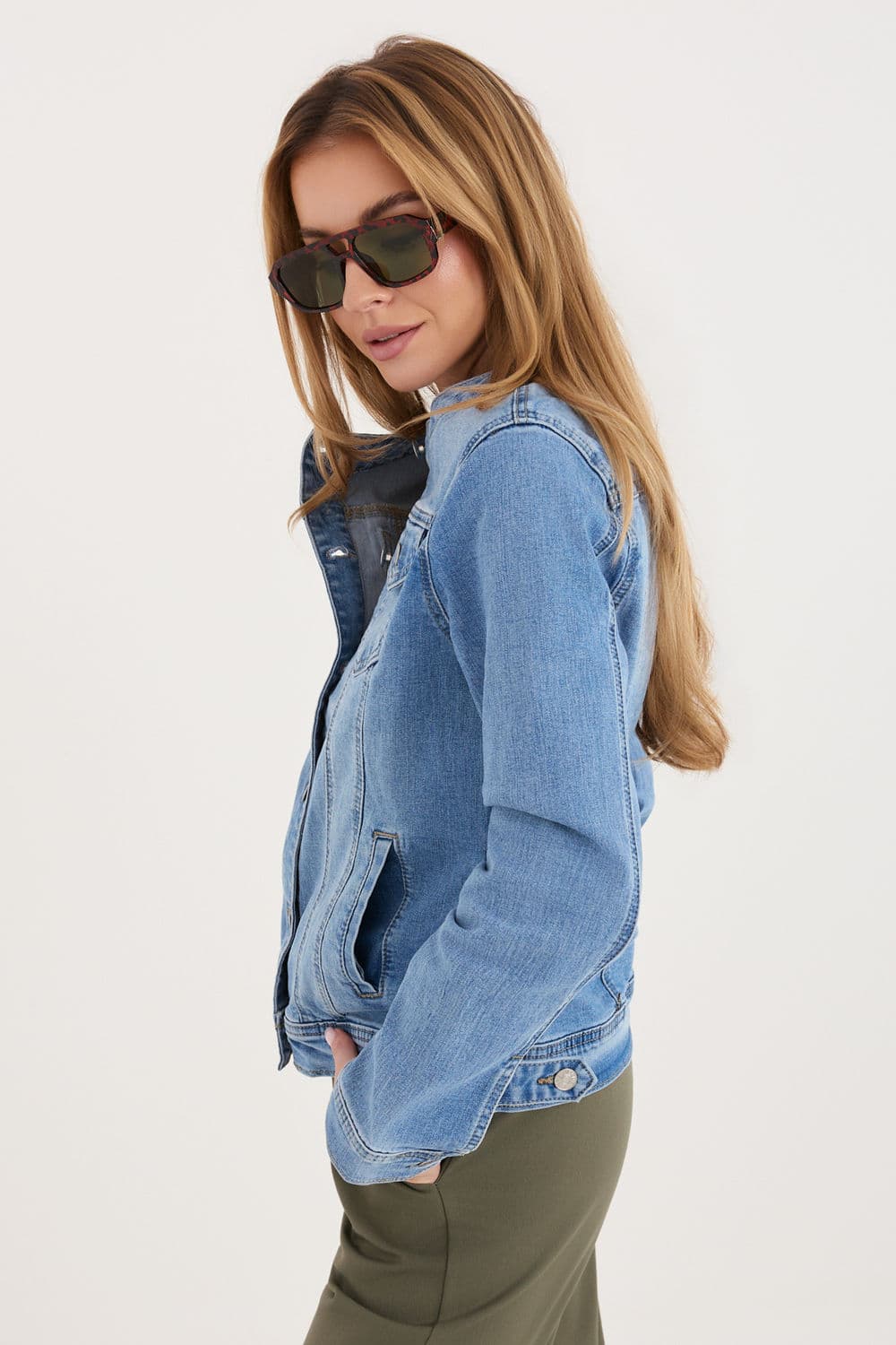 Giacca di jeans model 227595 Factory Price - Miniatura 2