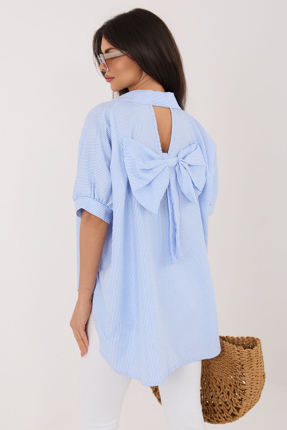 Camicia a manica corta model 227655 Rue Paris - Miniatura 3