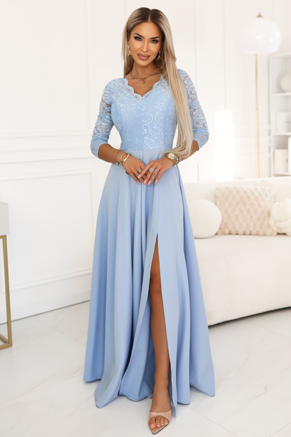 Vestito lungo model 227721 Numoco
