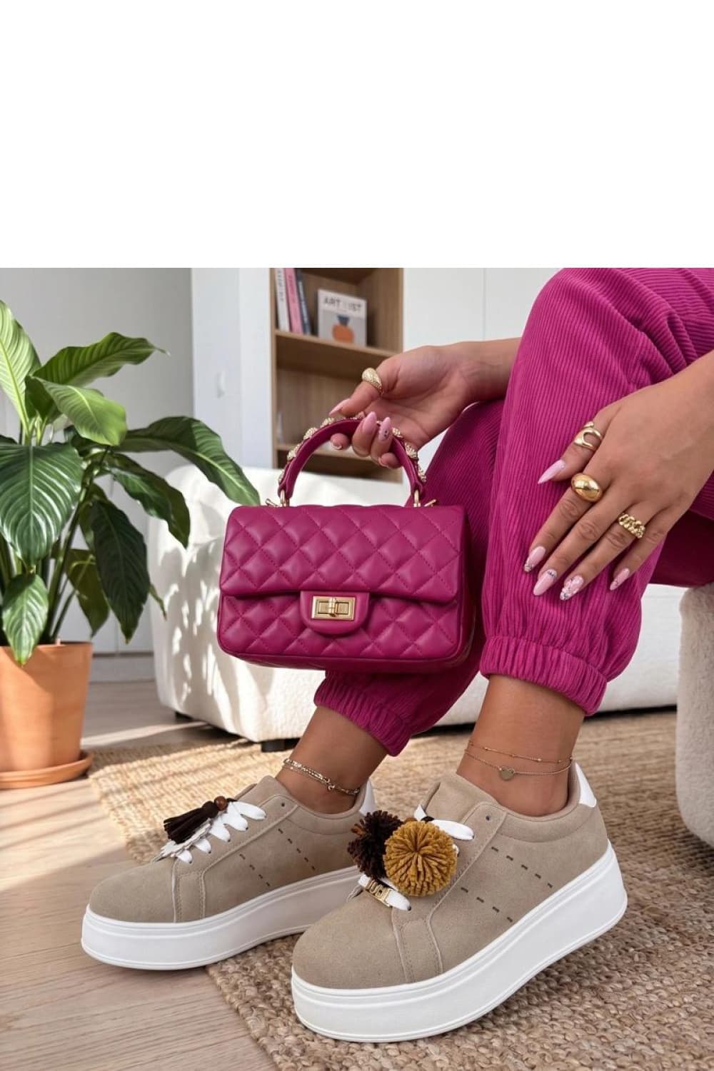 Scarpe sportive con piattaforma model 227727 Solea