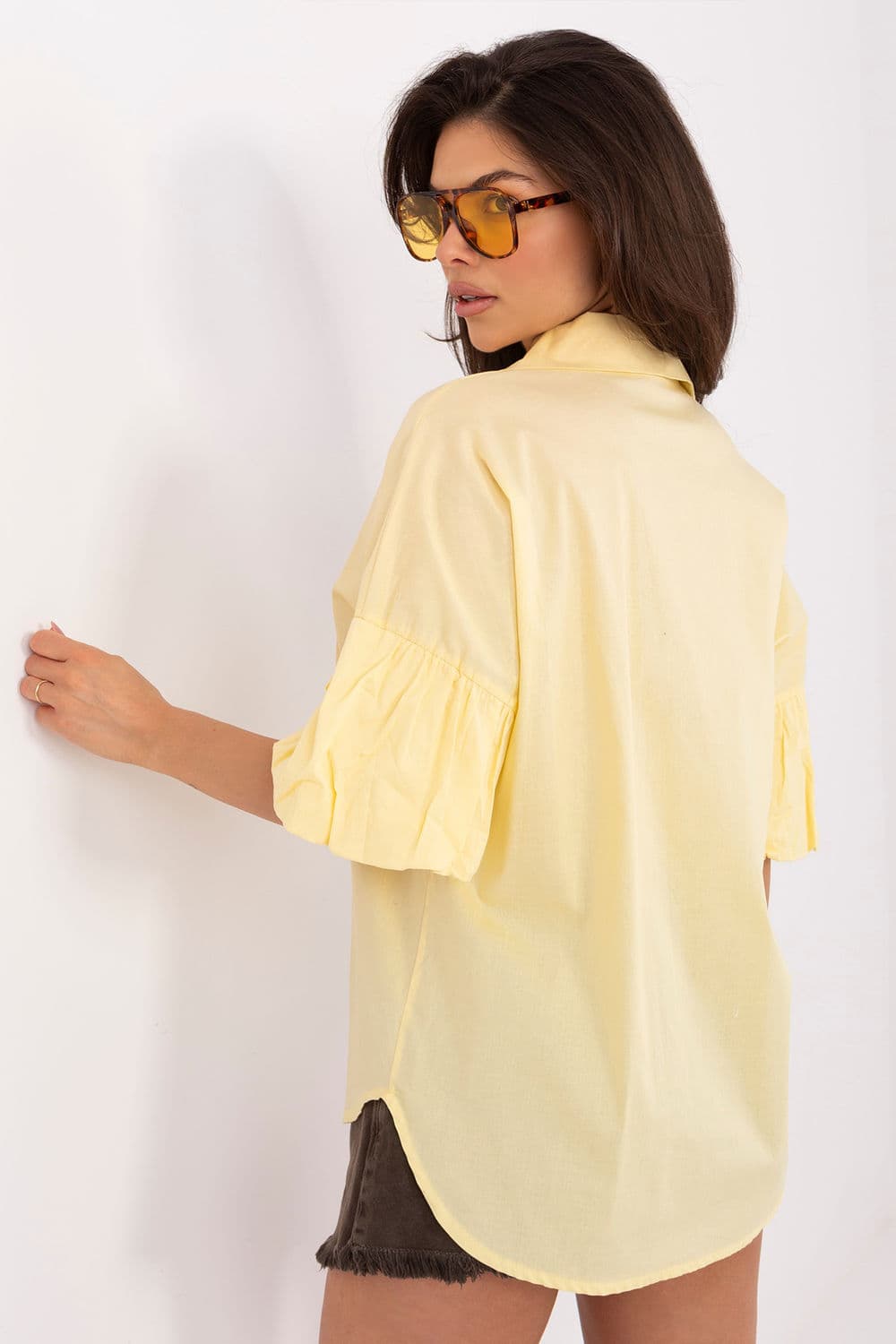 Camicia a manica lunga  model 227876 Italy Moda - Miniatura 3