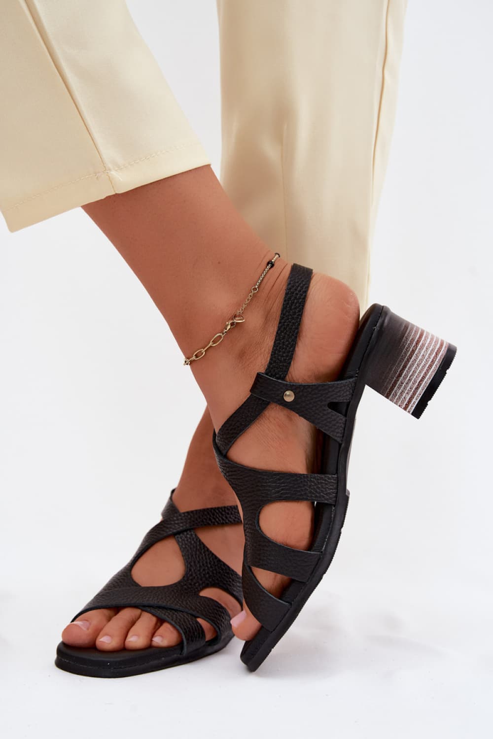 Sandali con tacco model 227909 Step in style - Miniatura 3