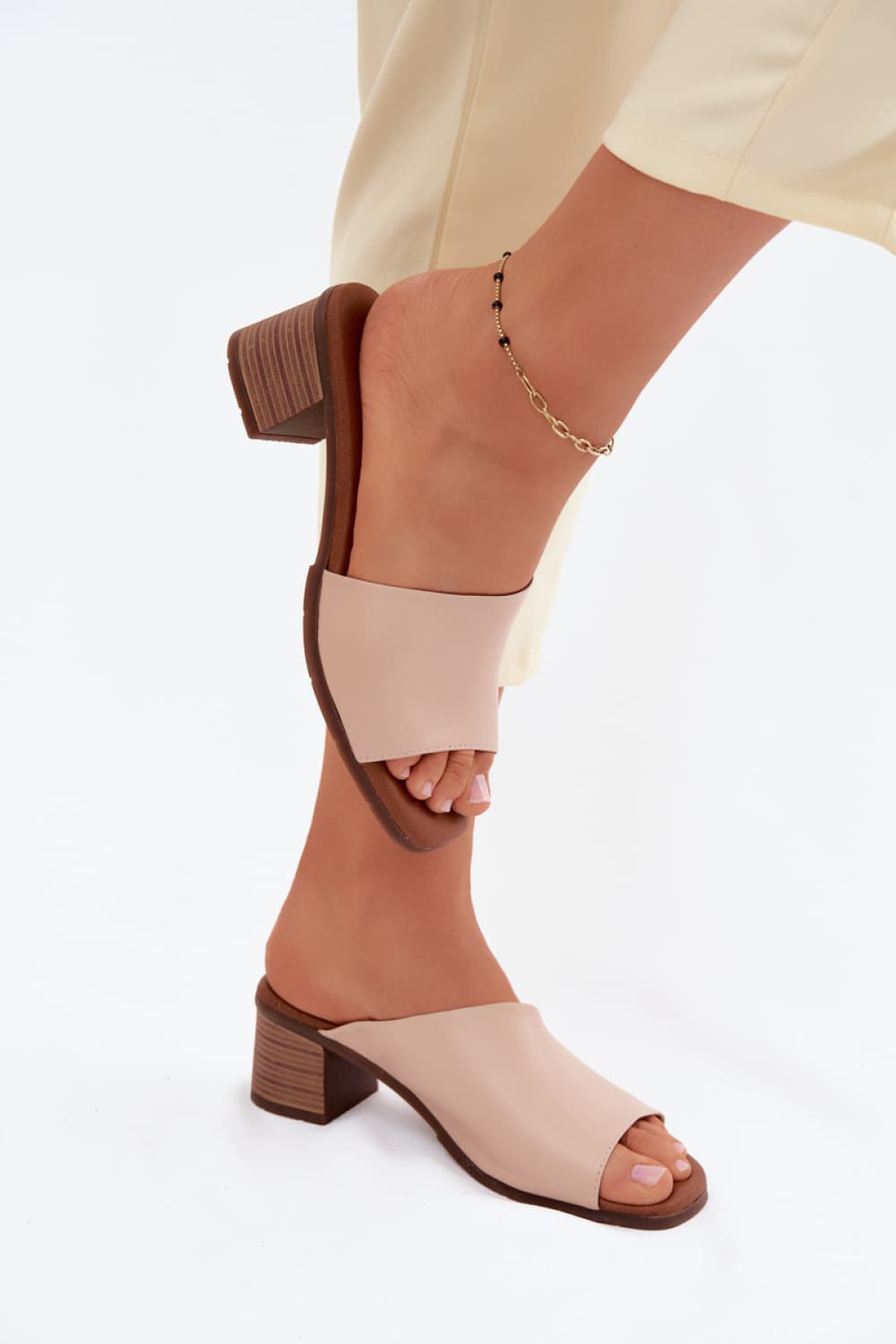Zoccoli con tacco model 227930 Step in style