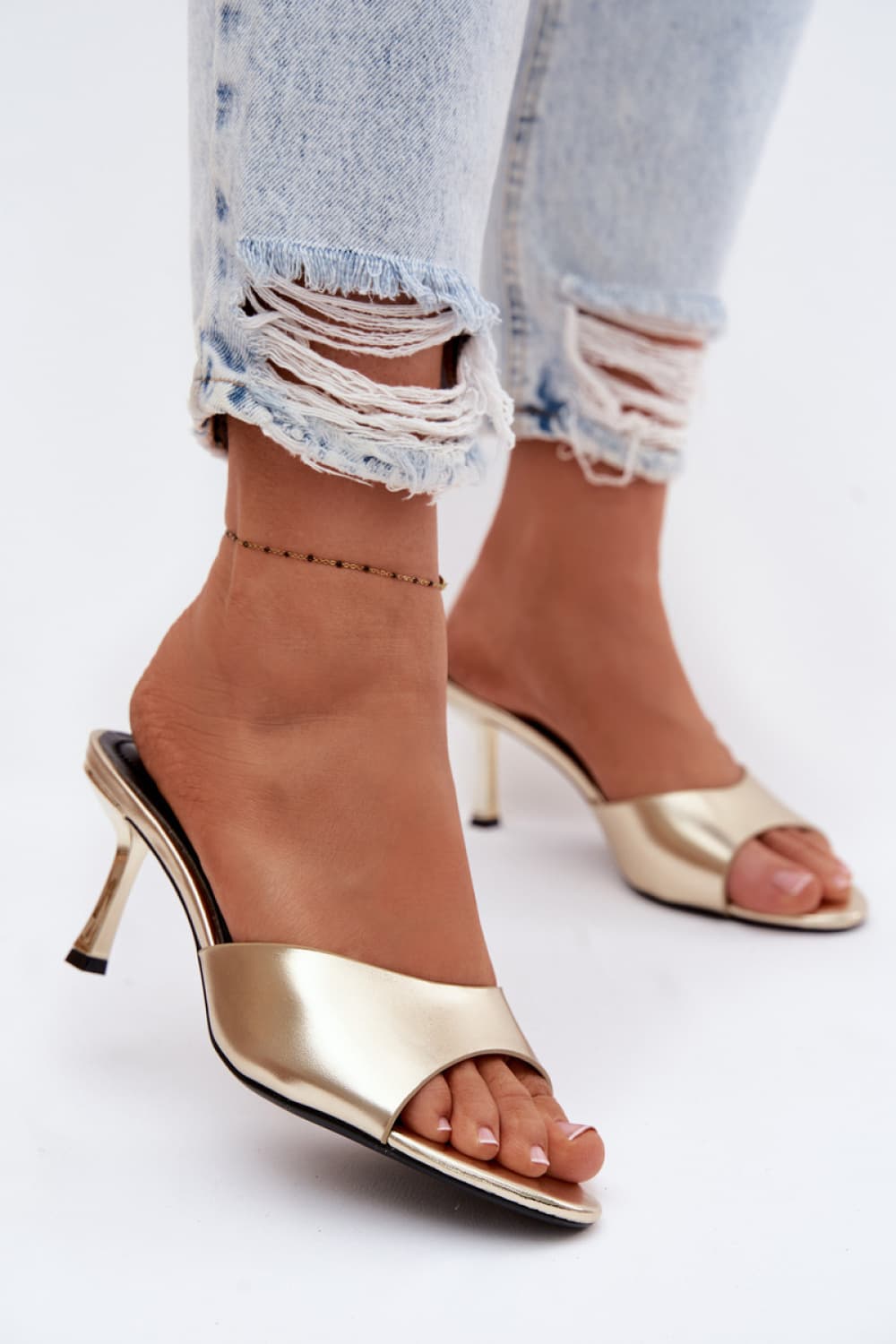 Zoccoli con tacco model 227946 Step in style
