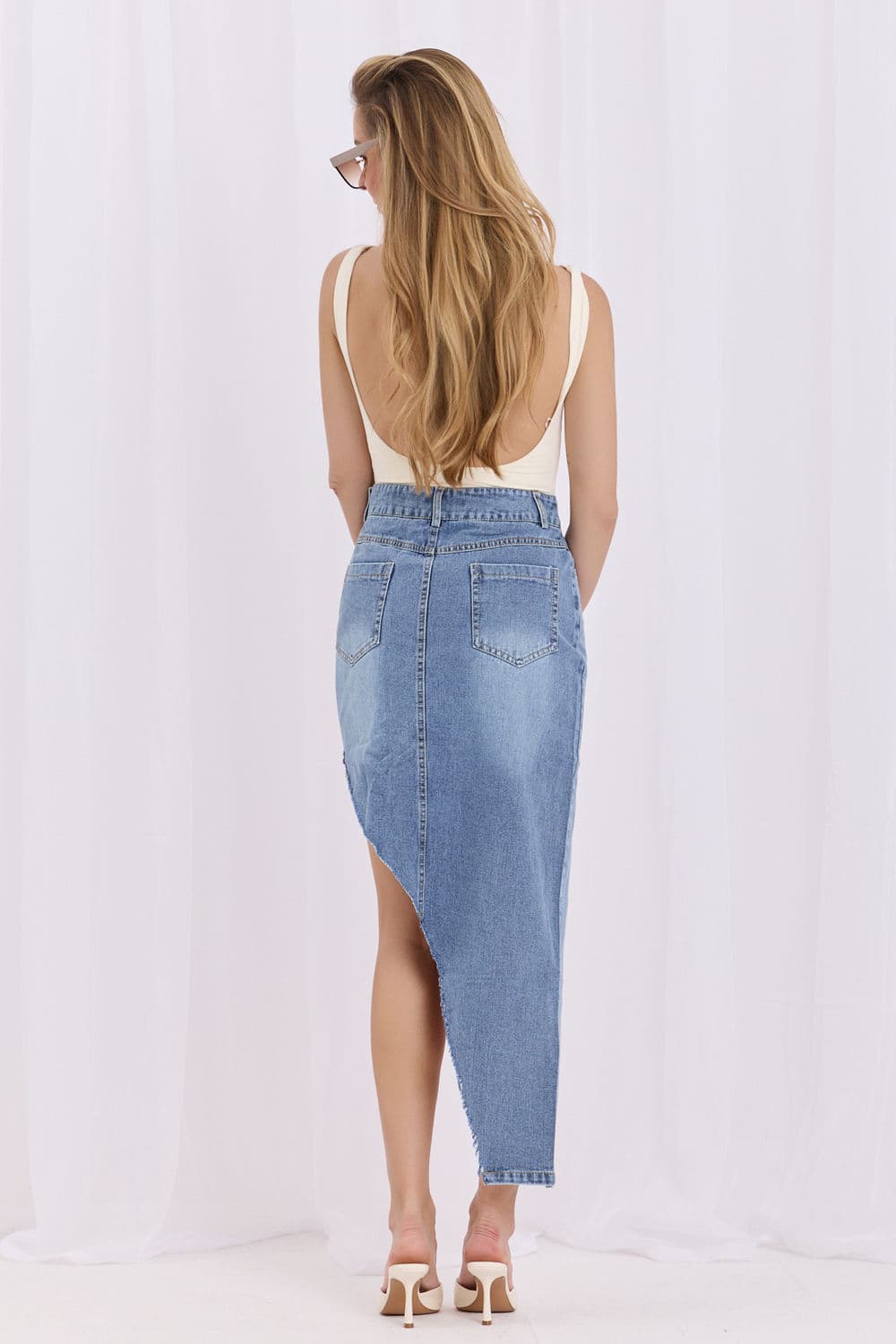 gonna di jeans model 228026 Factory Price - Miniatura 3