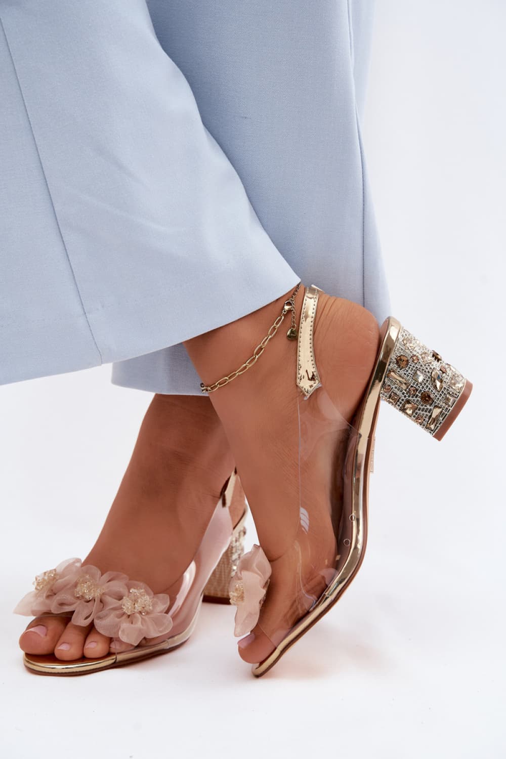 Sandali con tacco model 228104 Step in style - Miniatura 3