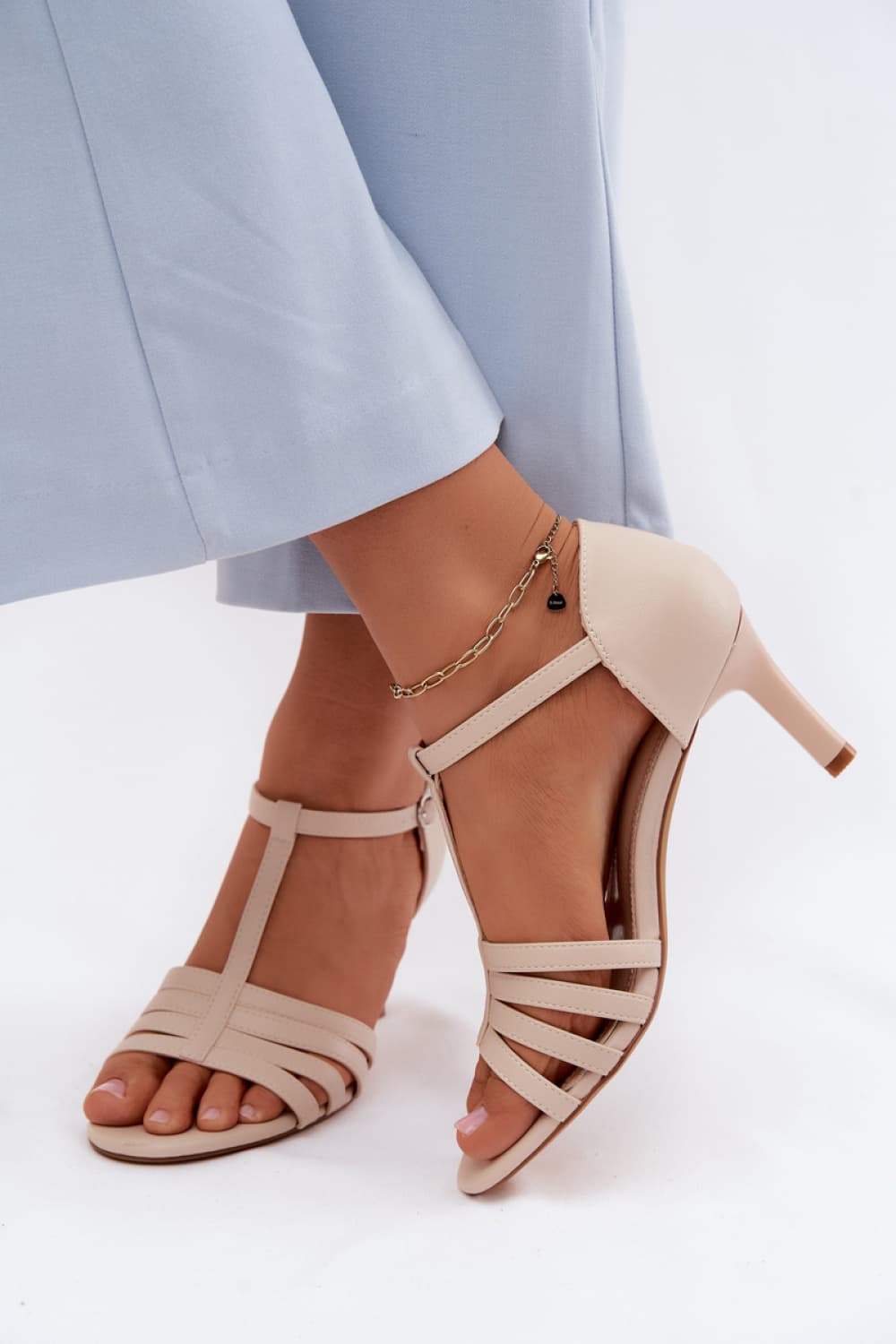 Sandali con tacco model 228108 Step in style - Miniatura 3