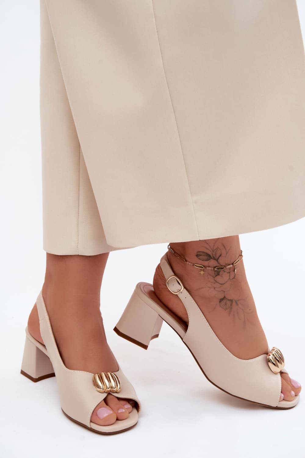 Sandali con tacco model 228110 Step in style - Miniatura 3