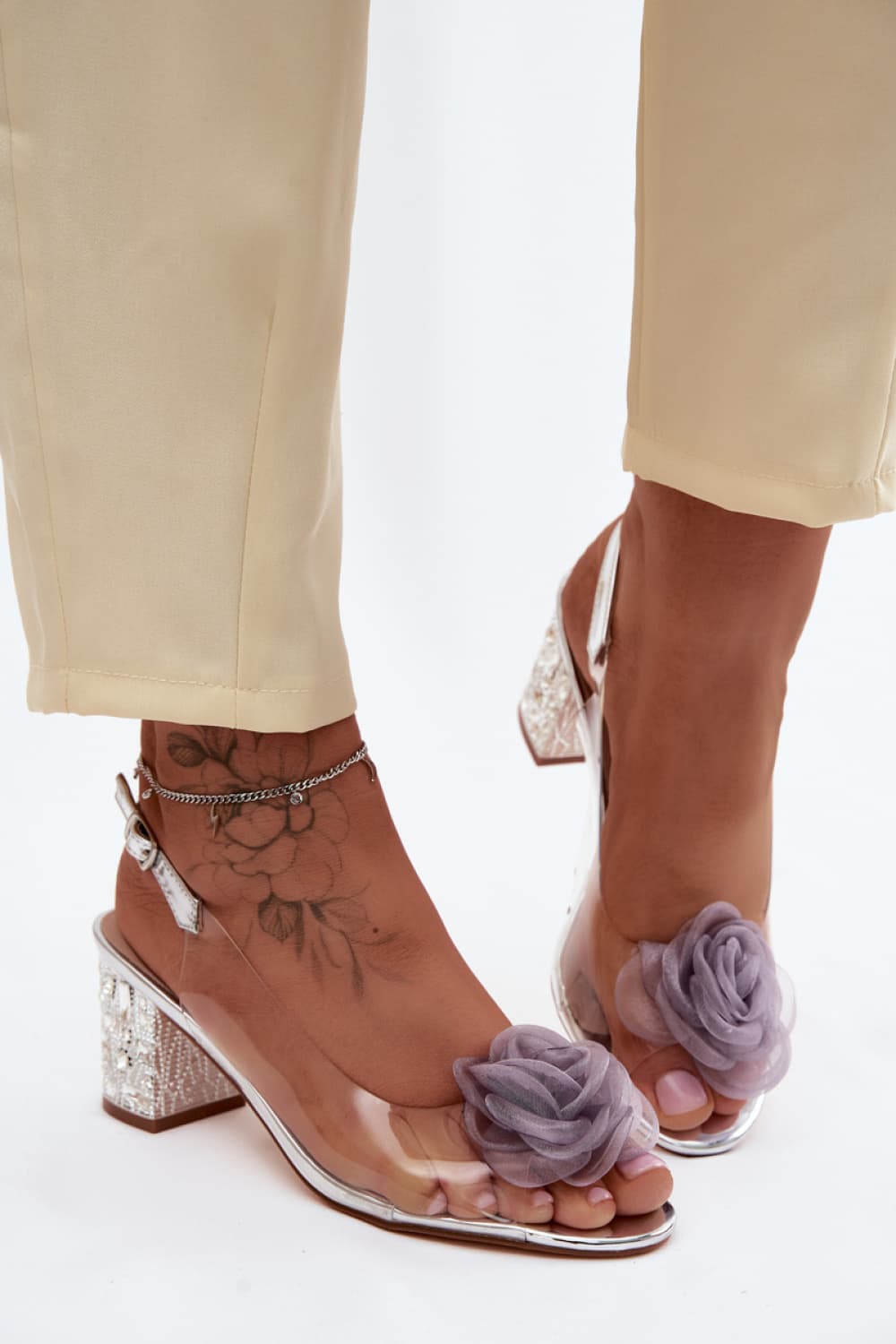 Sandali con tacco model 228120 Step in style - Miniatura 3